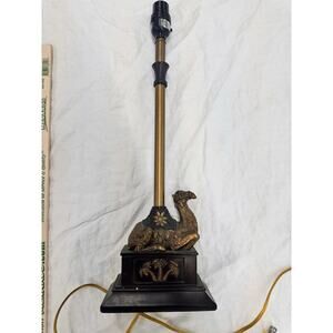 Vtg Joe Camel Cigarette Promo Table Lamp Base 1990s C-Notes Tobaccoriana Works!
